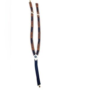 Vintage 80s Chicago Bears Stretch Suspenders Official NFL Cuddles Made in USA